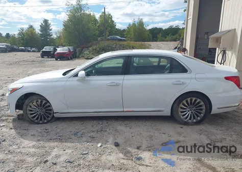 2017 Genesis G90 3.3T Premium из США, поврежденный, VIN KMHG34JA0HU024383